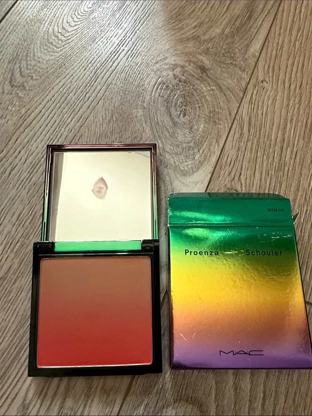 Proenza Schouler MAC Gradient Cream Blush — Orange, Red